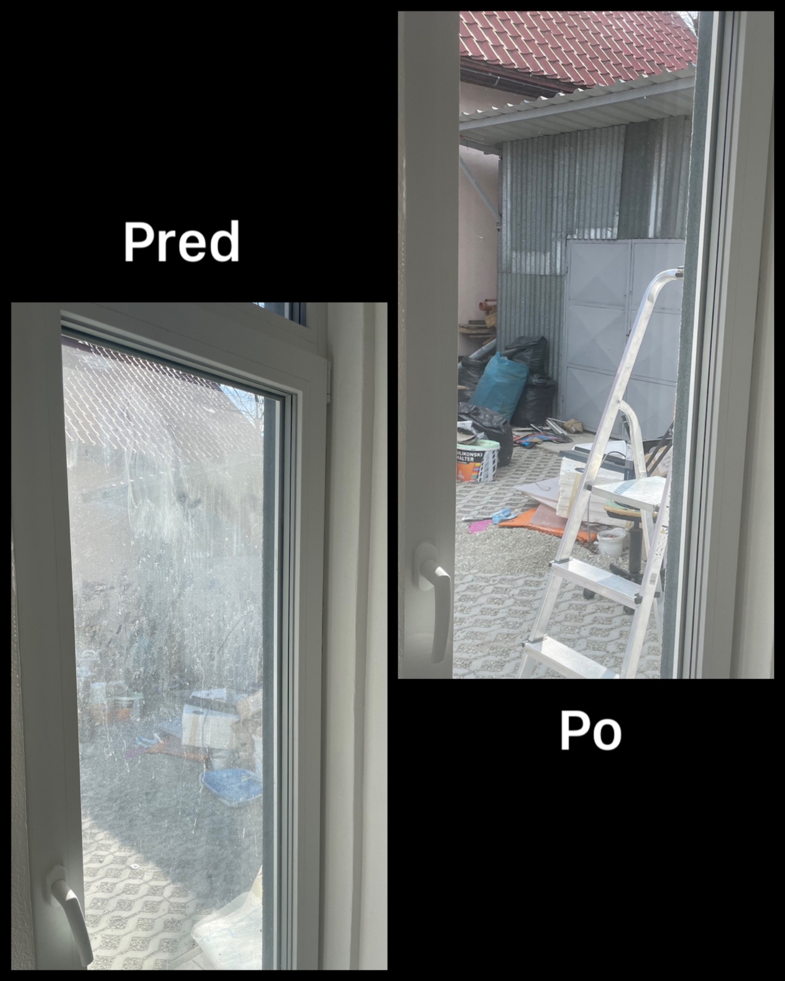 Postavebné čistenie okien